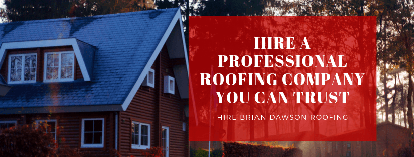 hire professional roofer
