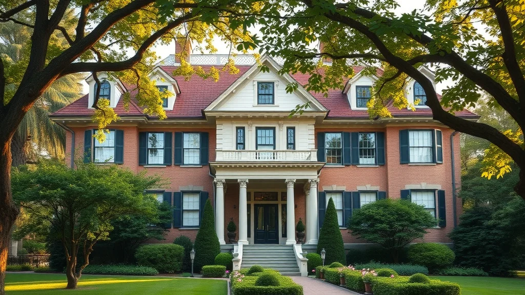 historic home with beautifully restored roof in leafy neighborhood