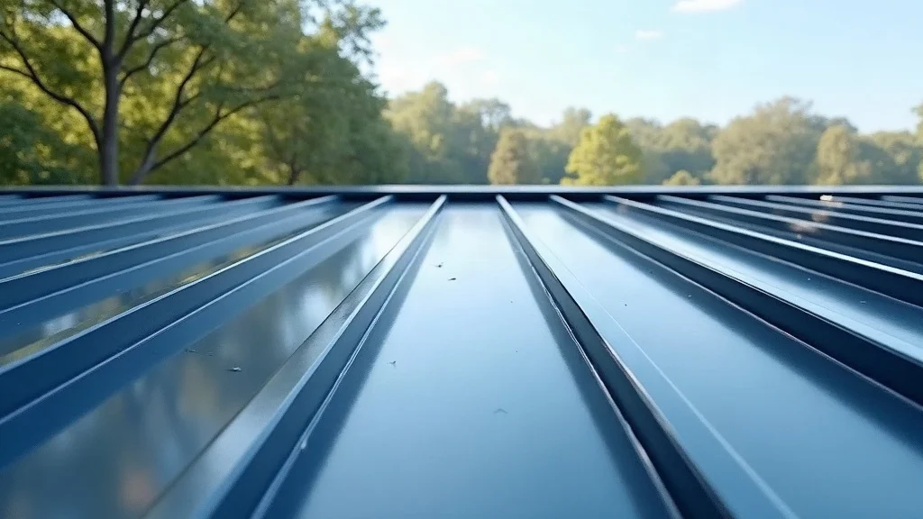 Modern metal roof panels for roof replacement cost